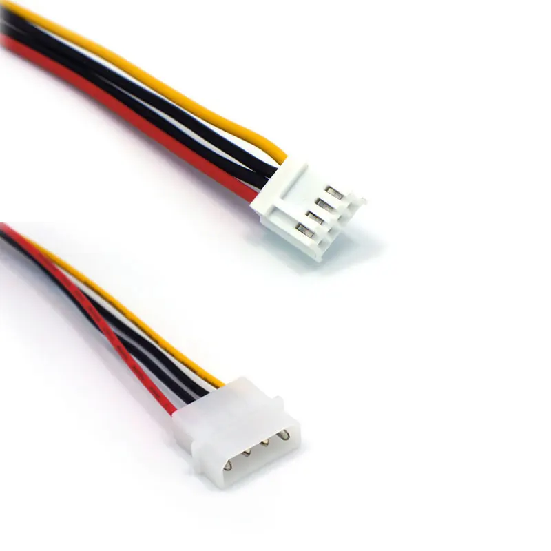 Dropshipping IDE Floppy Adapter 4 Pin Molex to Floppy Drive FDD Power Cable