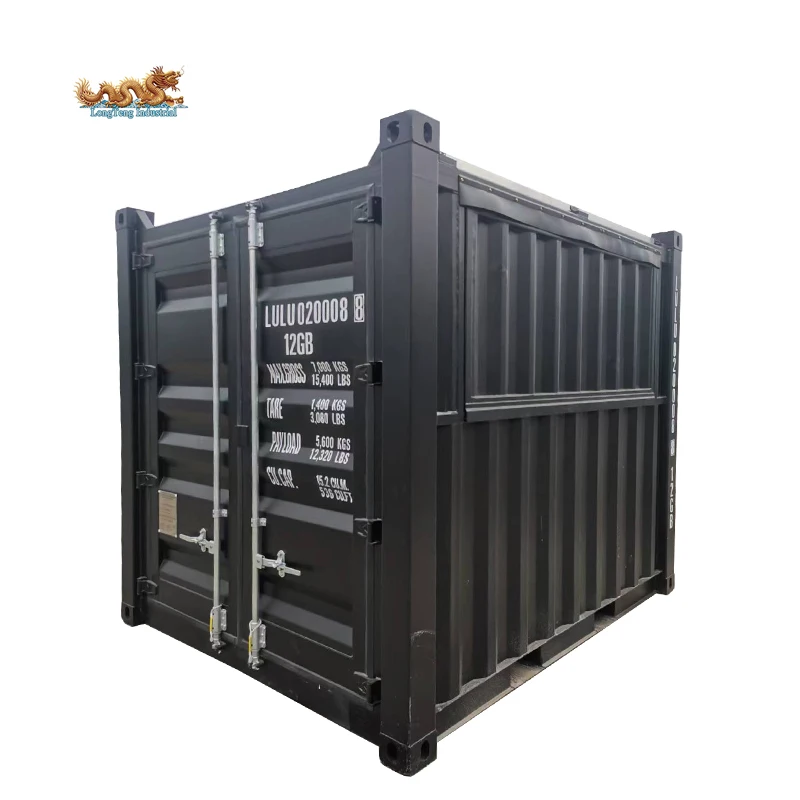 10ft Mobile Pop-up Window mini Store 10ft 10 feet 10 Shipping Container Coffee Shop Bar Fast Food Container Shop