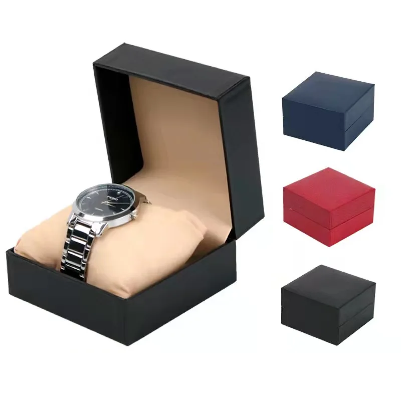 Popular Custom Factory Wholesale Packing Classical Cardboard PU Paper Pocket Watch box