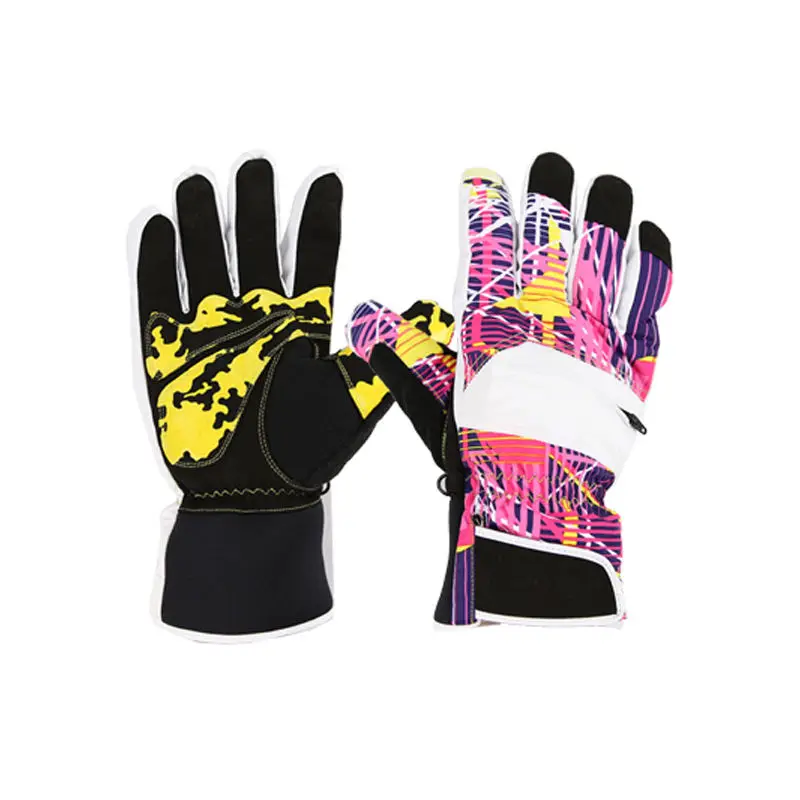 warm winter snowboard waterproof windproof Ski gloves for kids & adults