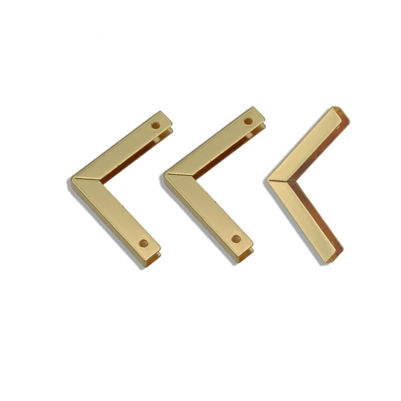 Metal Purse Corner for Bag, Protecter for Bag, Screw-in Bag Corner Clip, Leather Clip, Bag End Corners