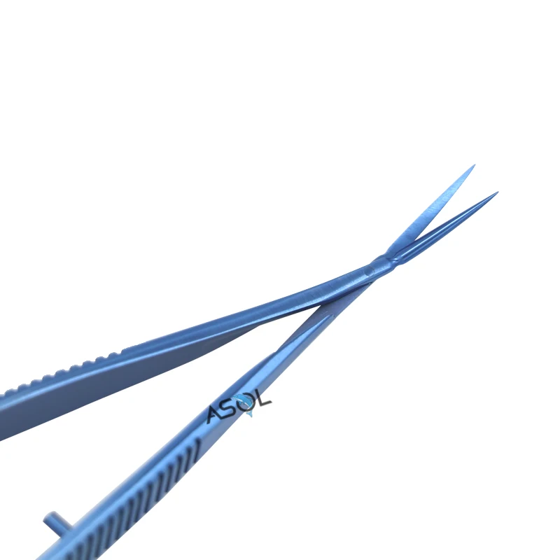 High quality ophthalmic instruments micro surgical scissors vannas capsulotomy scissors