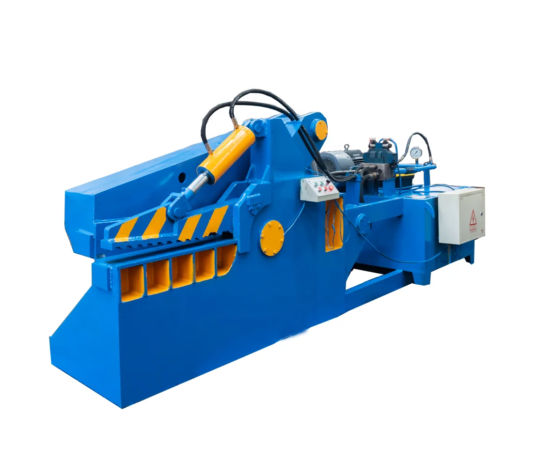 Q43-100 hydraulic shear for scrap metal