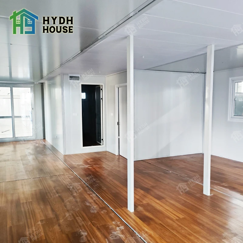 Hydh antiseismic Fully furnished 20ft 30ft 40ft Foldable expandable modular container house with bathroom