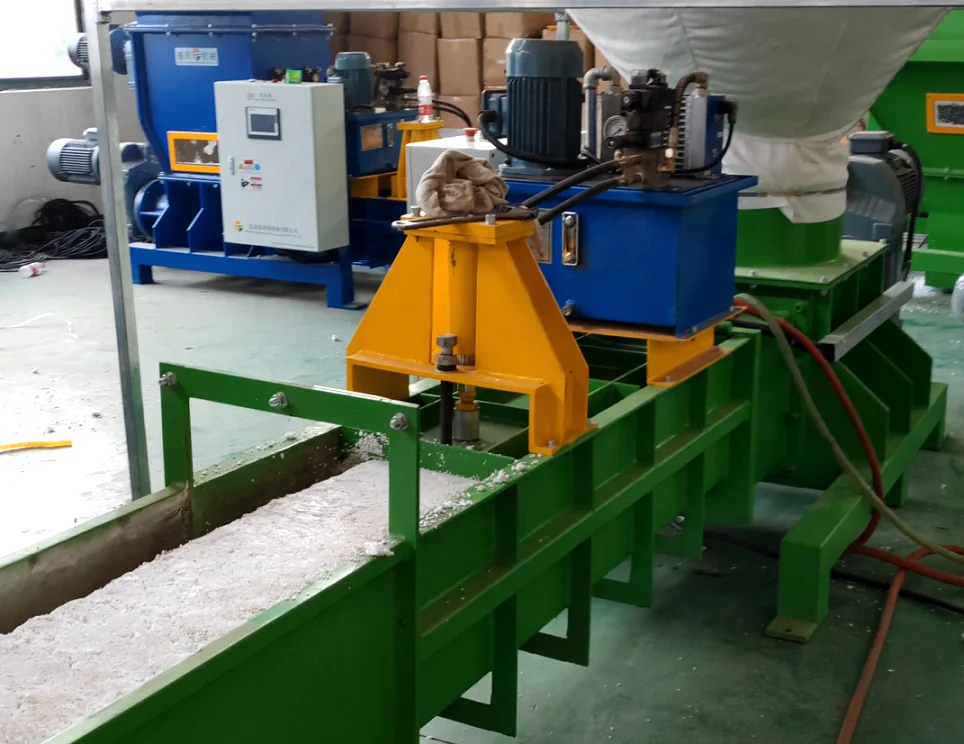 
EPS compactor eps scrap blocks recycling plastic equipment 