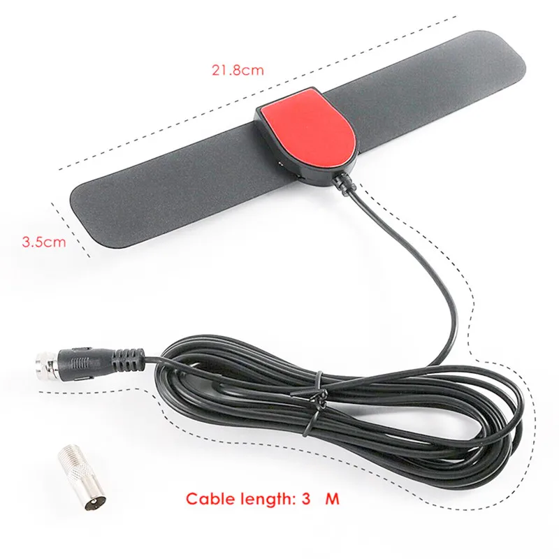 High Quality AN-1018 DVB-T Long Range Flat HDTV Amplified Antenna TV Tv 4k Antenna Smart Digital