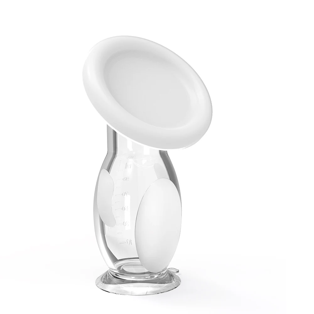factory Silicone Breast Pump for Breastfeeding with Suction Base manual breast pump