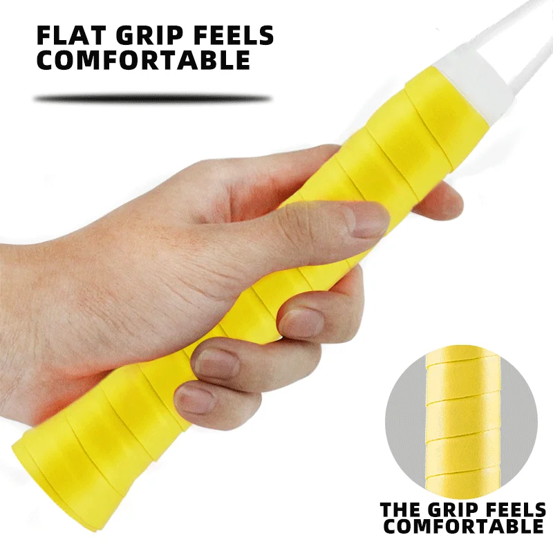 PU material badminton tennis racket grip, sweat absorbing, anti slip, and breathable accessories