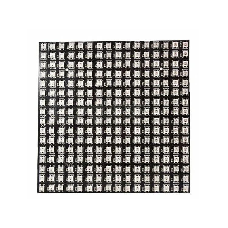 sk6812 Flexible LED Matrix Flex LED Strips ROHS Ce rgb pixel Matrix - WS2812B (16x16pixel)