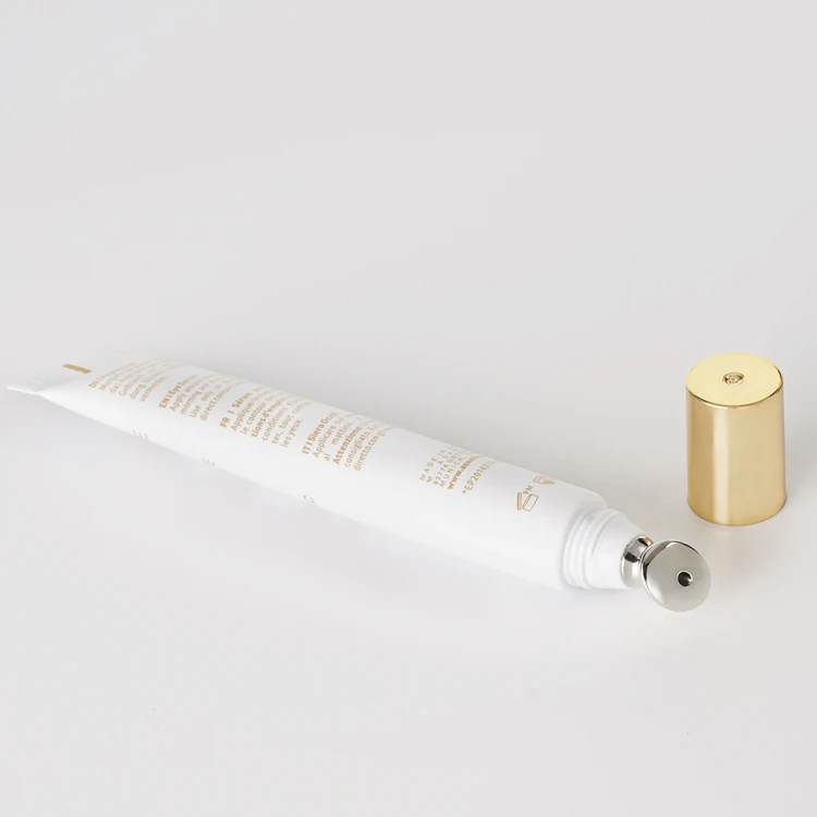 25ml Eye Cream Packaging Soft Tube Eye Cream Container Tube Eye Cream Tube With Metal Applicator