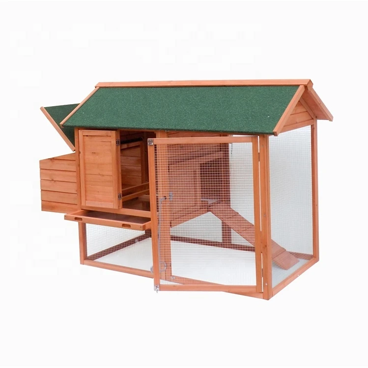 Customized Outdoor Wooden Waterproof Chicken Coop