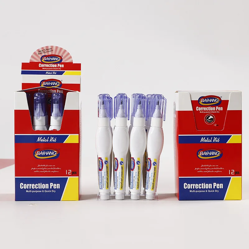 Student Stationery Is Small And Easy To Carry Apply Correction Fluid Cvenly Grip Needle Head Study Office Correction Fluid