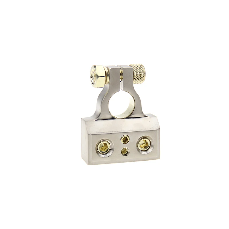 Battery Terminal 0/4/8/10 Gauge AWG Positive & Negative Battery Terminal Clamp