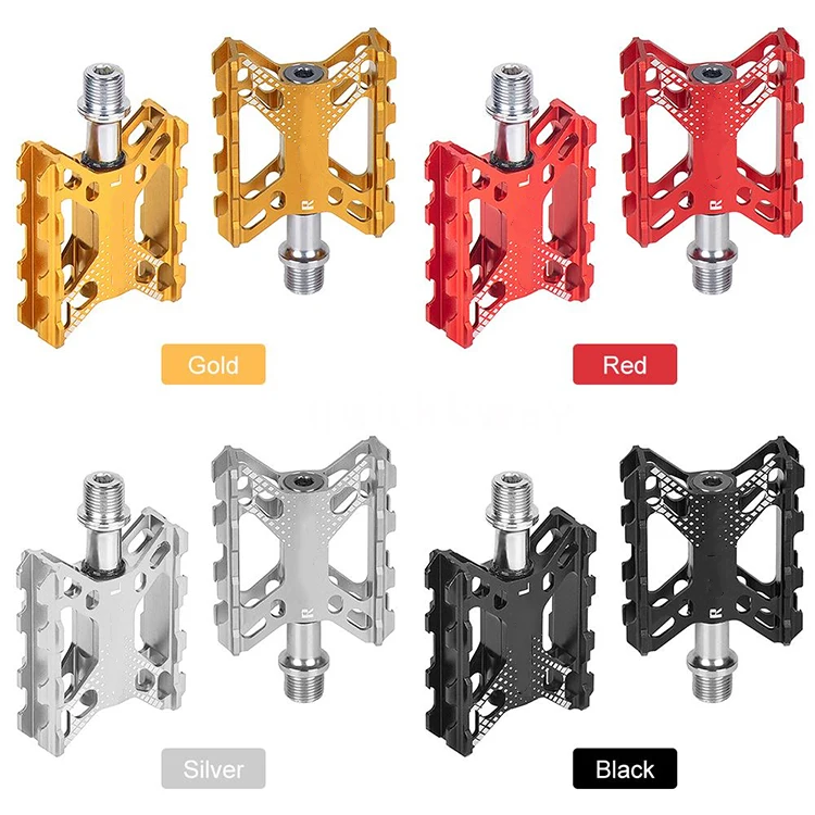 Ultra-light Aluminum Alloy Bike Pedals Folding Bicycle Pedal Mountain Bike Road Bike Bearing Foot Pedal