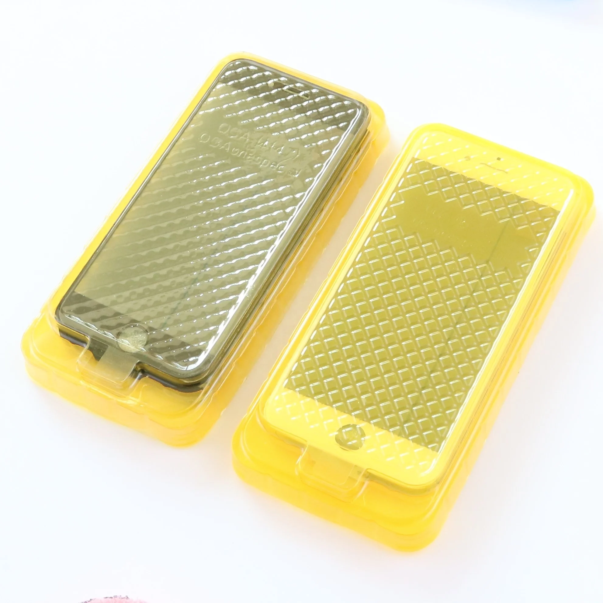 4 in 1 outer screen front glass with frame and oca + Original polarizer is assembled for iphone 6 s 7 g 8 plus