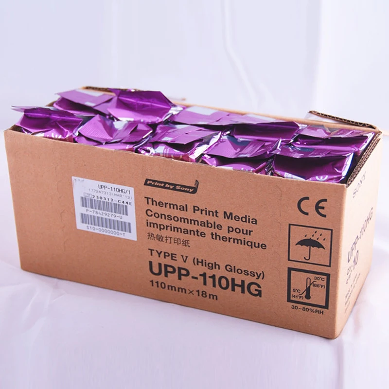Factory Direct Supply Super Low Price 110mmx18m Type V Scan Paper UPP 110HG Ultrasound Thermal Paper Roll