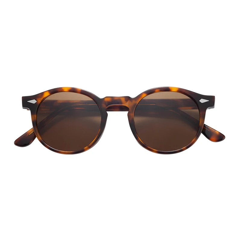 Мужские Круглые Солнцезащитные очки Mazzucchelli gafas de sol acetato поляризационные солнцезащитные в стиле ретро