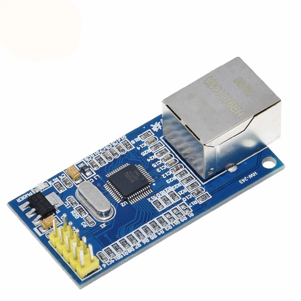 W5500 Ethernet network module hardware TCP / IP 51 / STM32 microcontroller program over W5100