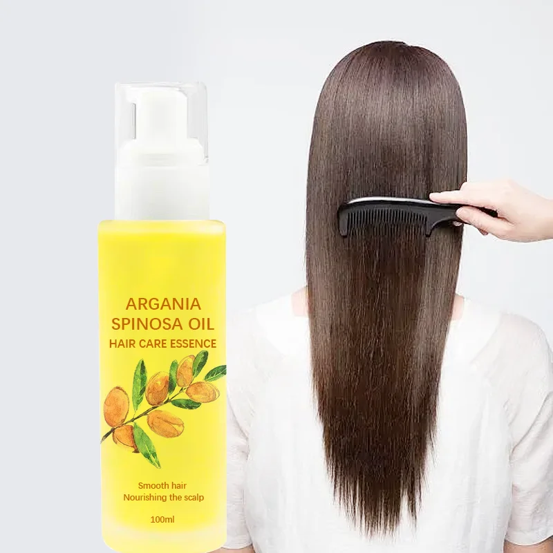 Moisturizing Hair Treatment Product Factory Custom Olive Oil Refreshing Smoothing Hair Oil For Dry Thinning Hair
