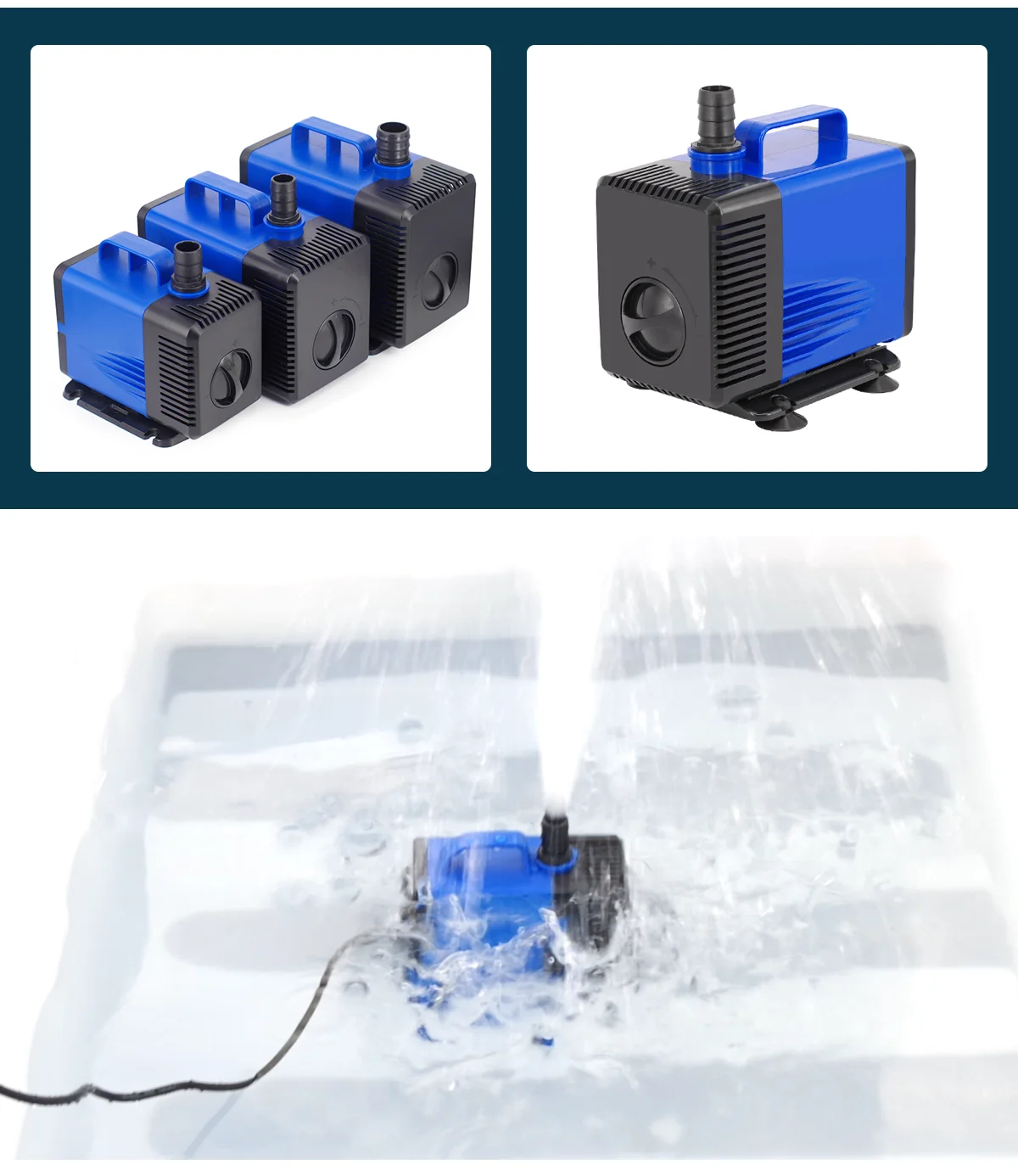 China manufacturer industrial water cooling pump fish tank aquarium landscaping fountain water circulating cooling pumps