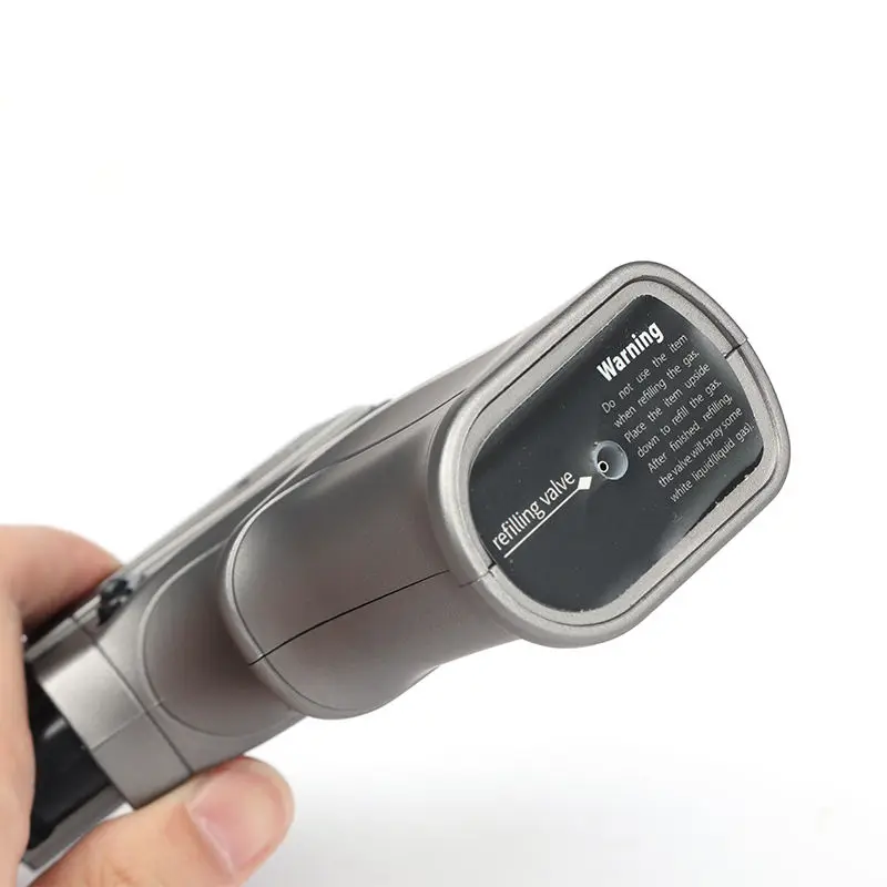 Christmas Family Dinner Windproof Blue Flame Cigar Lighter Mini Butane Gas Blow Torch for BBQ Kitchen