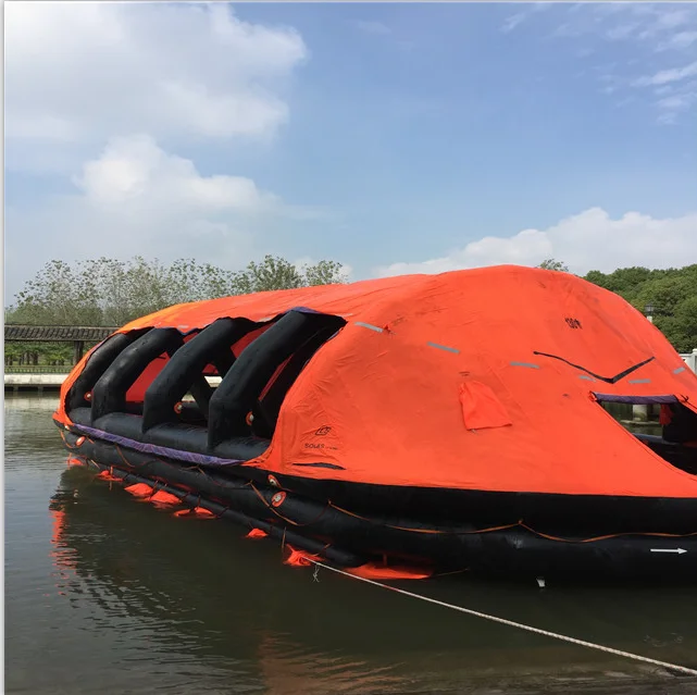 SOLAS approved 12 persons Self Inflatable Life Raft