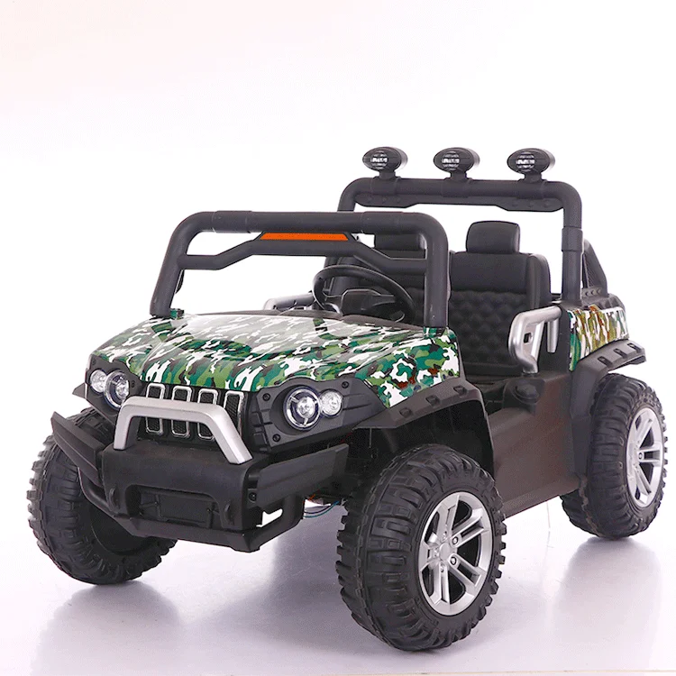 Green Milo kids electric car 12 years old 4 seater kids four wheels  toy car with MP3 for kids to ride electric Off-Road toy car