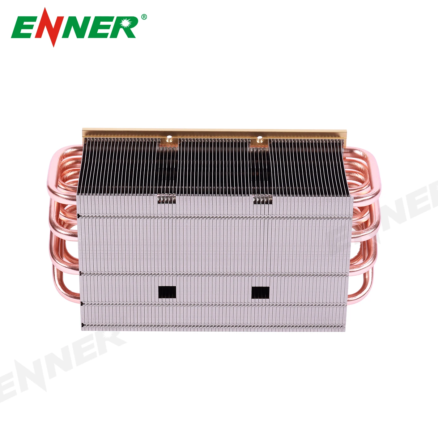 High Power Copper Heat Pipes with Pin Fin Heatsink Copper Cold Plate Heatpipe
