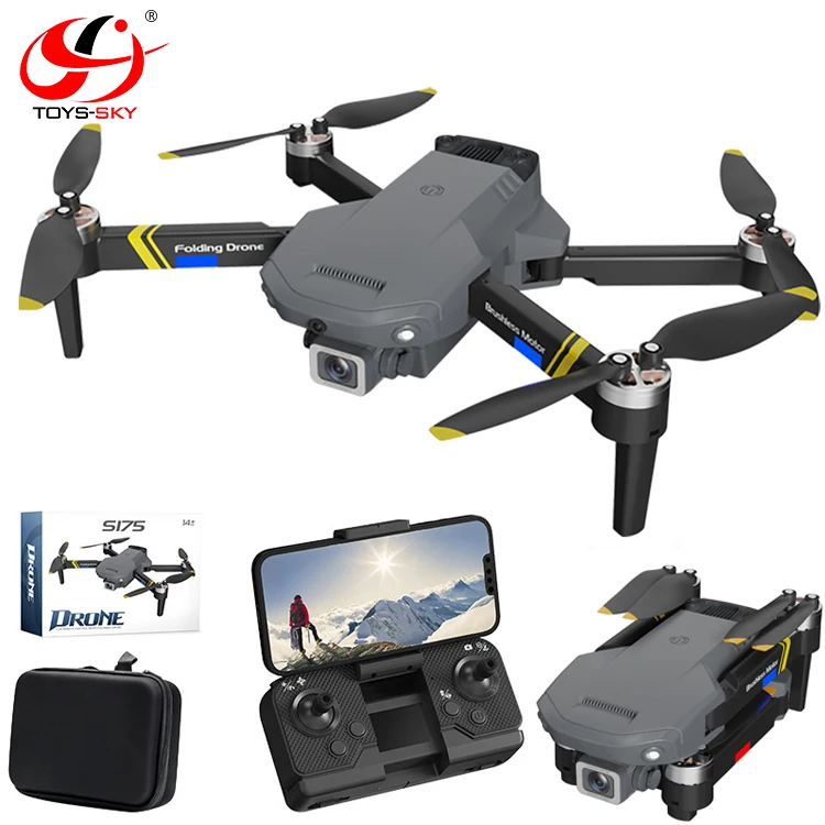 Распродажа 2024 S175 Pro Max 2 4 г WIFI FPV дешевый аэроджет Дрон складной мини-Дрон с камерой 4k 1080P 480P