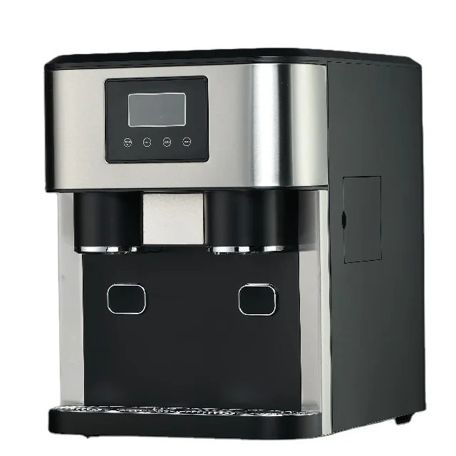 Wholesale manufacture multifunction nugget ice cube machine with water dispenser ice maker
