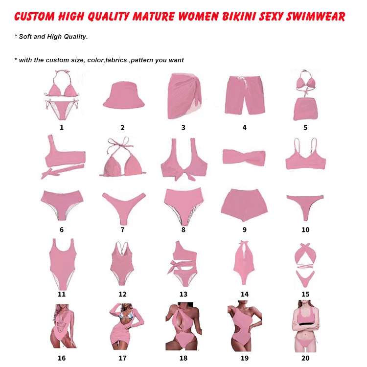 Customized OEM Swimwear Beachwear Bikini Swimsuit Sustainable luxury Print High Waisted Micro Bikini Women Bathing Suits