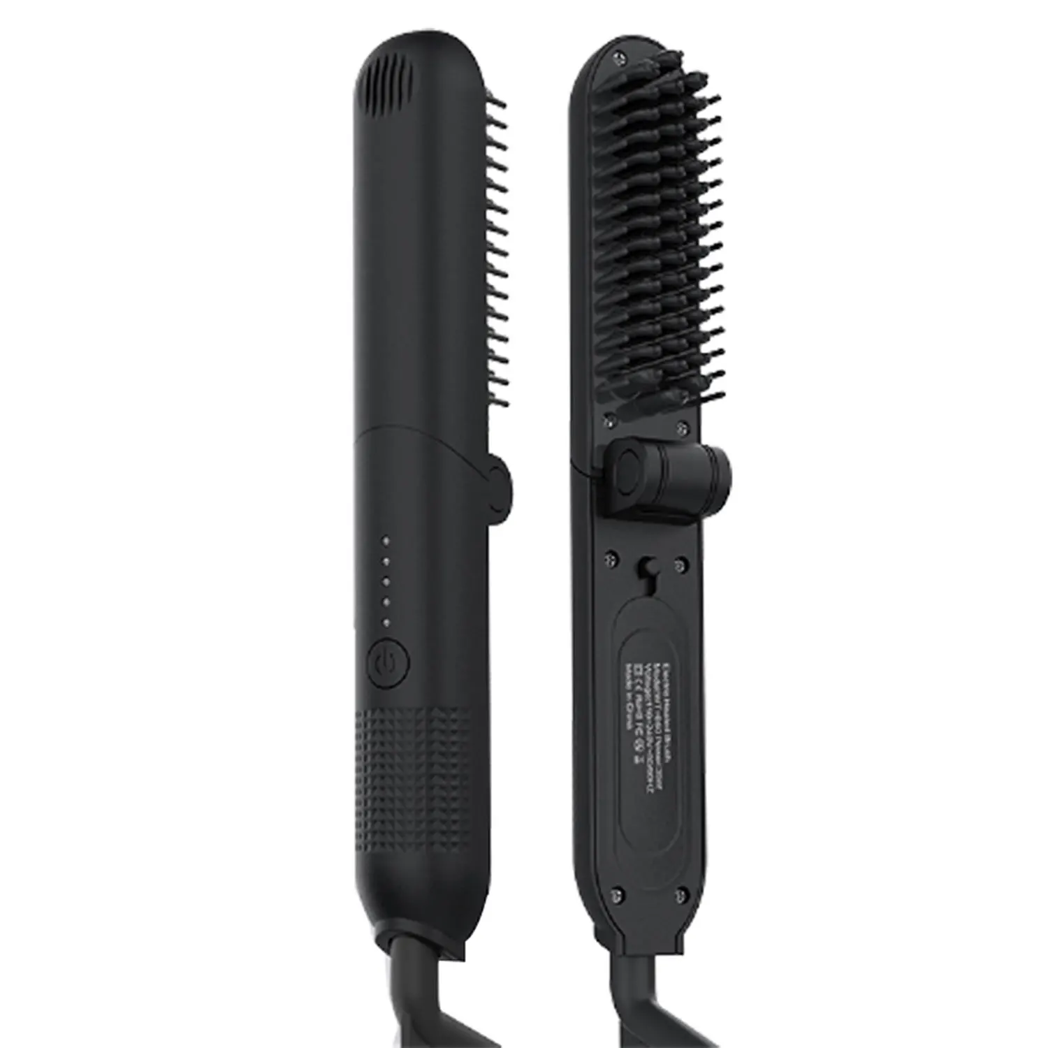 Drop Shipping Hair Straightening Brush Custom Electric Straightening Hair Brush