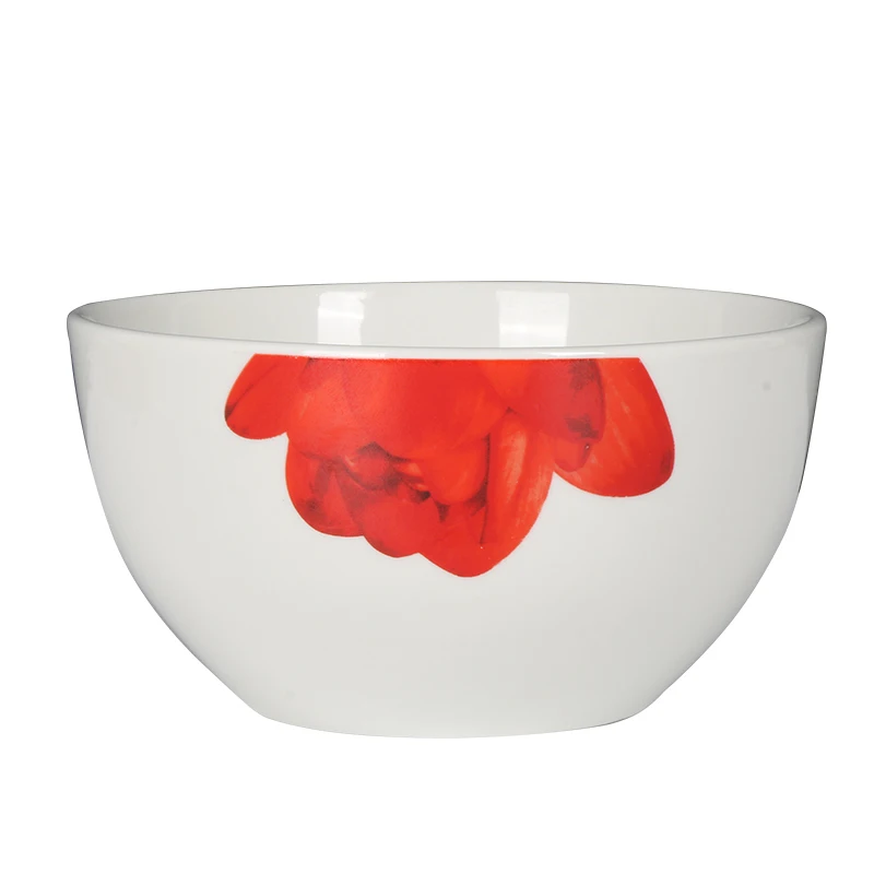 Wholesale Cheap Price Decal  Porcelain Tableware Sets Simple Style Ceramic Crockery Dinnerware Sets