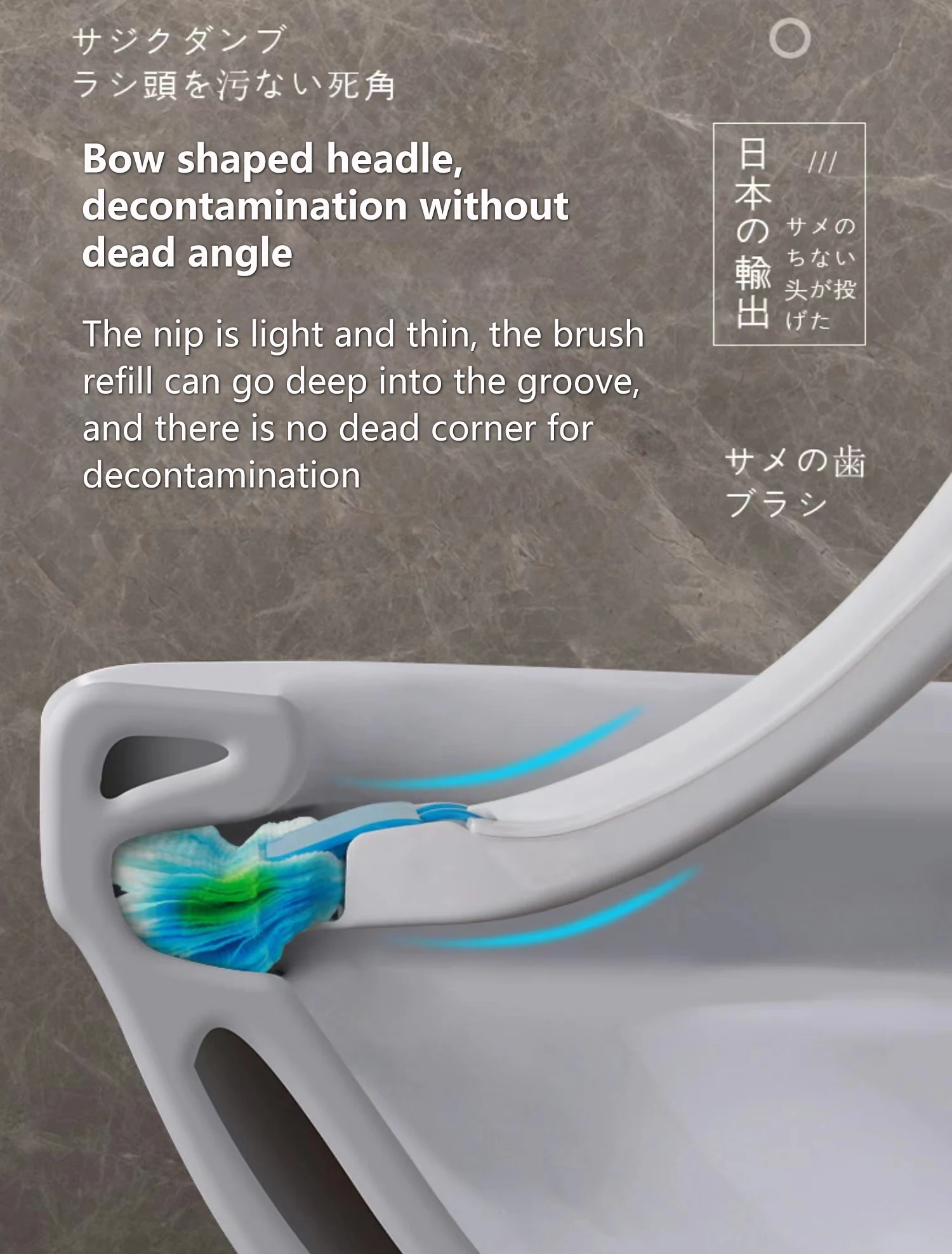 Disposable Toilet Brush with 24 Toilet Brush Refills, Toilet Bowl Cleaners, Disposable Toilet Bowl Brush