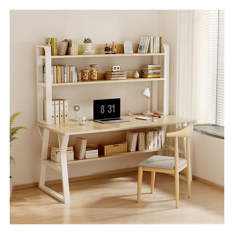 Компьютерные столы с книжной полкой