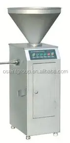 Sausage production line cutter/ filler and tying machine for making bologna/hot dog