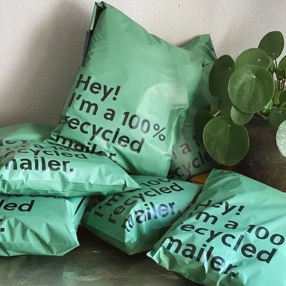 Custom Logo express recycled courier bags Compostable Packaging Mailing Poly Bag Mailers For Clothing