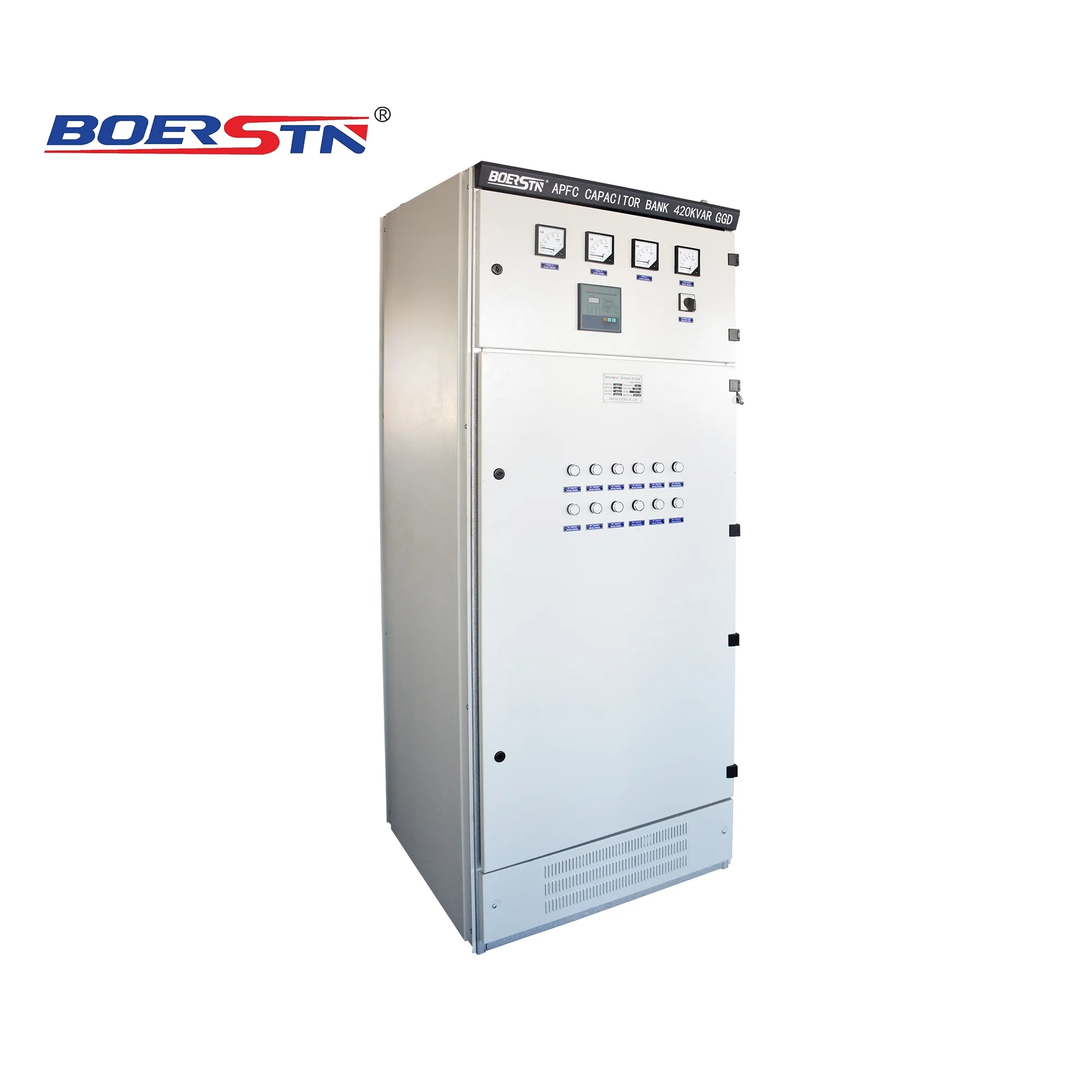 
Three Phase Capacitor Bank Plate with APFC Automatic Power Factor Controller 160Kvar 240Kvar 360Kvar 480Kvar 