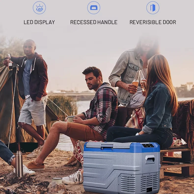NL50 Alpicool camping fridge electric car cooler box dc compressor 12v car fridge portable mini refrigerator for bedroom hotel