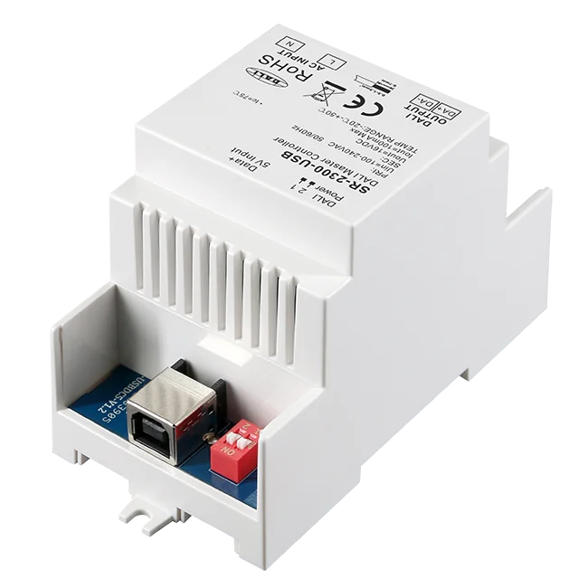 Источник питания и поддержка HCL автобуса DALI master SR-2300USB bulit-in