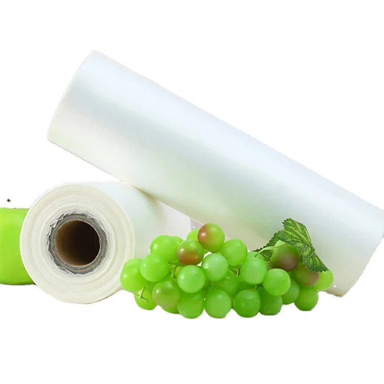 Упаковка для овощей и фруктов пластиковая упаковка свежих продуктов HDPE рулонные пакеты 20x35 см