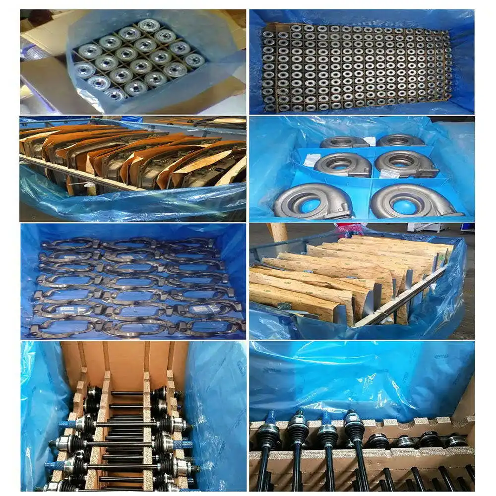 Factory Custom Blue Rustproof Warp Bag Flat Mouth Metal Moisture Proof Anti-Corrosion Vci Anti-Rust Packaging Bag