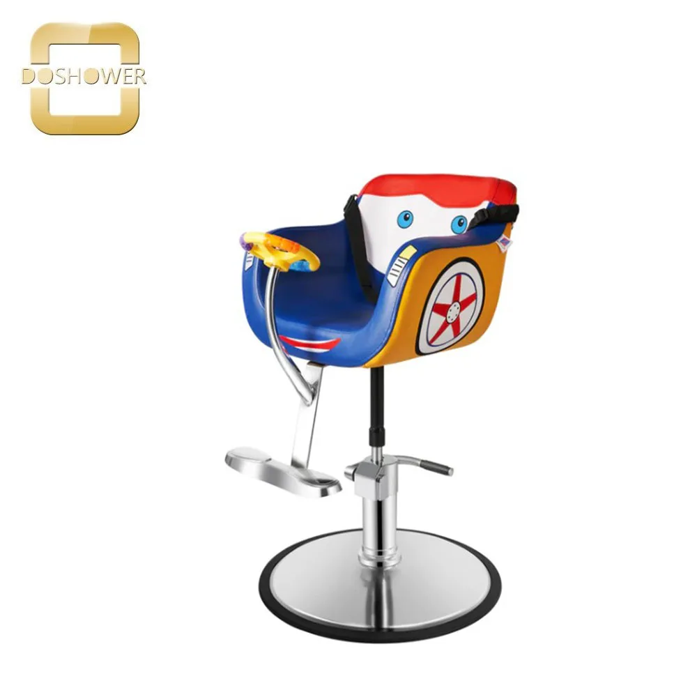 children  barbershop with hydraulic hair salon barber chair kids plastic car for baby driving