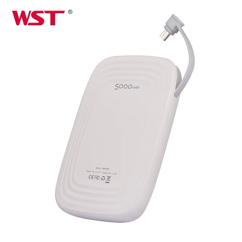 Consumer electronics 5000mAh small powerbank portable battery bank
