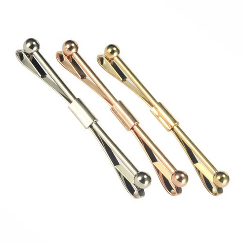 Застежка для воротника 56 мм Мужская классическая дизайнерская булавка для воротника аксессуары для рубашек латунь с толстым покрытием от производителя