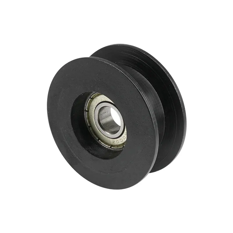 Mechanical Moving Door Pulley Bearing Type Roller Lathe Parts V-wheel