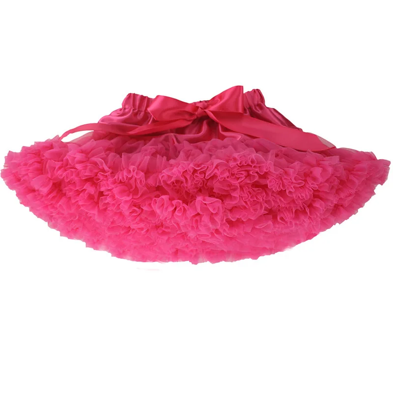Princess Party 0-8Y Bow Petticoat Ballet Pettiskirt Clothes Fluffy Baby Tutu For Newborn RTTD-002