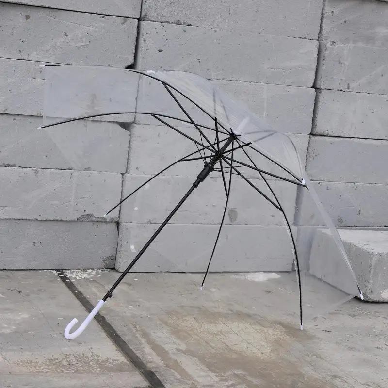 Kids Cartoon Printed Umbrella Transparent Children Small Umbrella Cute Cartoon Alpaca Girl Umbrellas