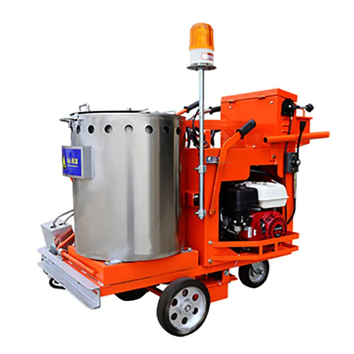 Sports Parking Lot Stripe Hot Thermoplastic Spray White Paint Line Marking Machine
