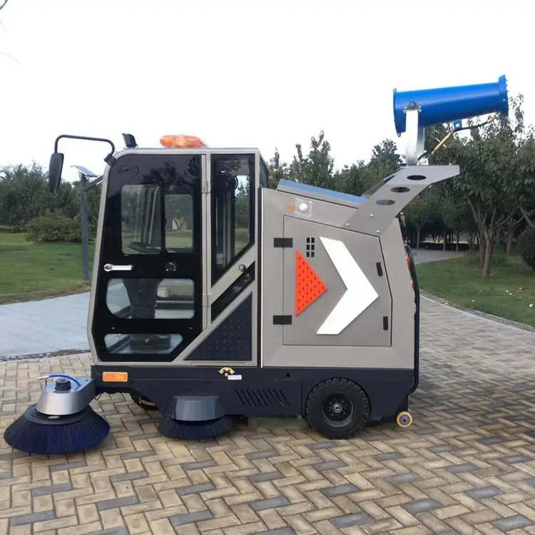 Sweeping plant roads garbage sanitation property fully enclosed multi-functional sweeper